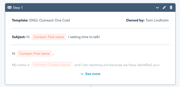 HubSpot Sequences