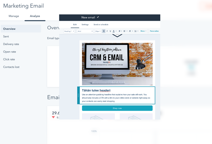 HubSpot Email